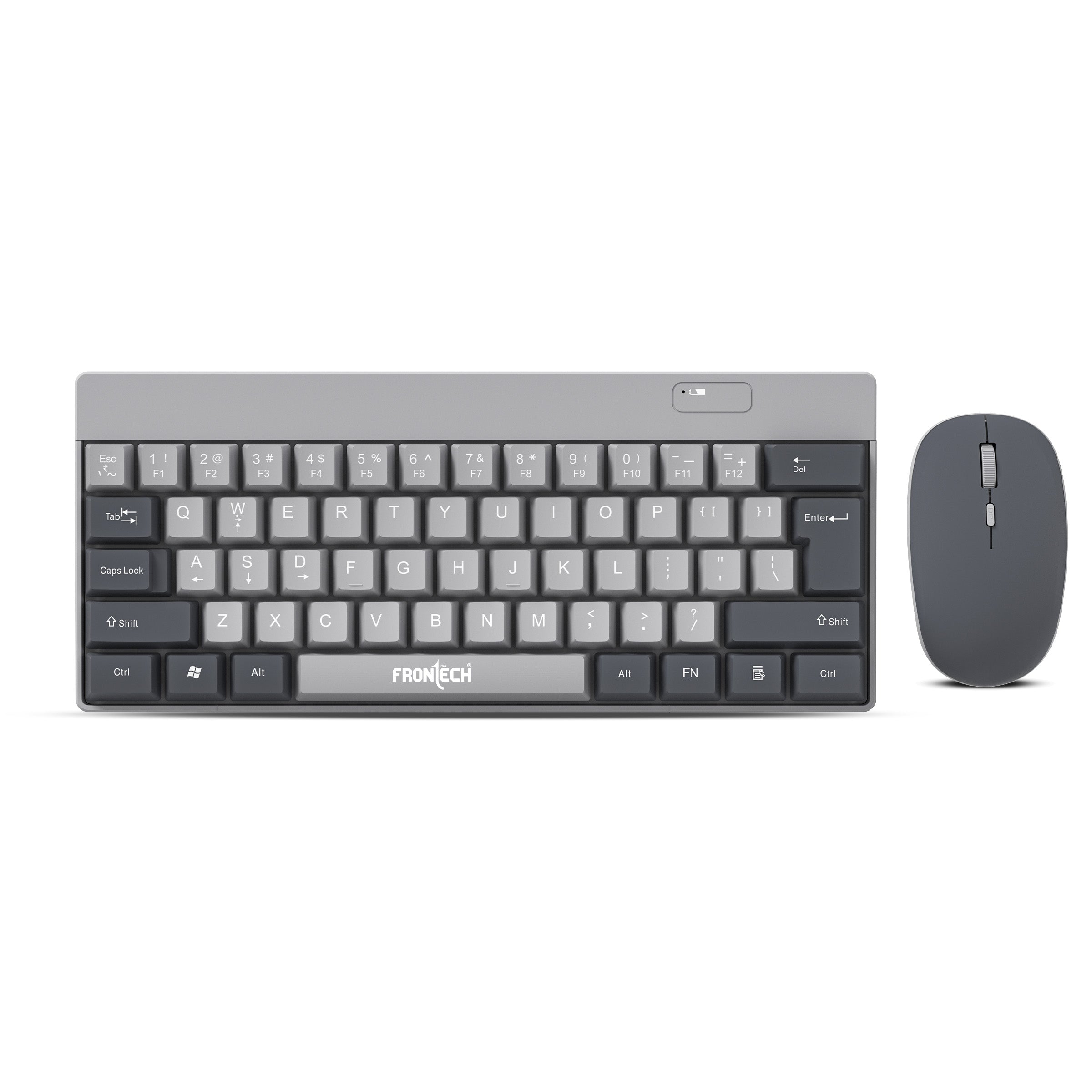 Frontech wireless keyboard & mouse combo | Compact Design | 2.4 Ghz |1600 DPI | 61 Keys Keyboard ( KB-0032 ) Frontech wireless keyboard & mouse combo | Compact Design | 2.4 Ghz |1600 DPI | 61 Keys Keyboard ( KB-0032 )